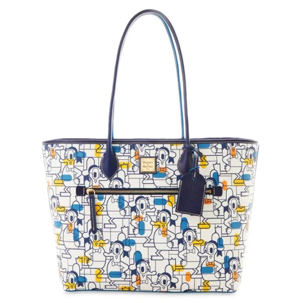 COPY - Donald Duck Modern Geometric Dooney & Bourke Tote Bag NWT